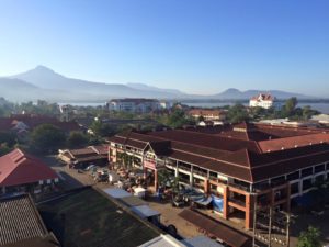 Sunrise over Pakse Town | Bolaven Plateau