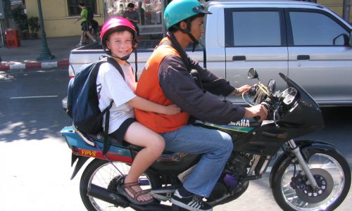 family scooter vietnam adventure